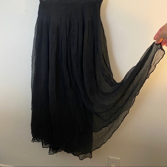 Valentino Flowy Maxi Skirt - Picture 6 of 8